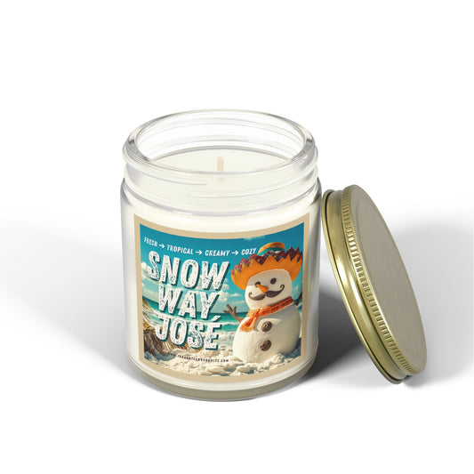 Snow Way, José - Scented Candle (4oz, 9oz)