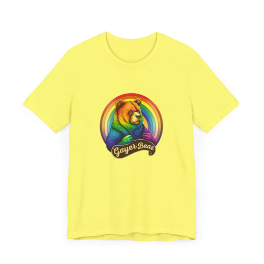 Gayer Bear - Short Sleeve T-Shirt